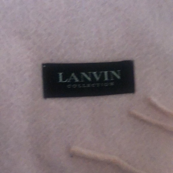Authentic LANVIN 💯 authentic purest form of cashmere shawl - Picture 5 of 5